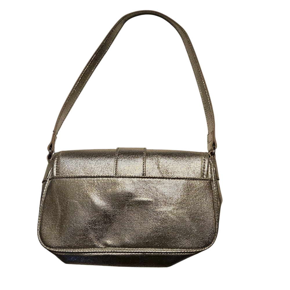 Steve Madden Metallic Silver Shoulder Bag NWOT - Picture 2 of 2